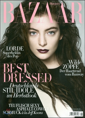 Harper&#39;s Bazaar Deutch (월간) : 2014년 8월