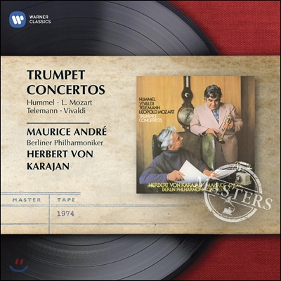 Maurice Andre 트럼펫 협주곡집 - 훔멜 / L. 모차르트 / 텔레만 / 비발디 (Hummel / L. Mozart / Telemann / Vivaldi: Trumpet Concertos) 모리스 앙드레