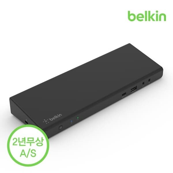 벨킨 유니버셜 USB-C 트리플 디스플레이 독 도킹스테이션 멀티허브 INC007