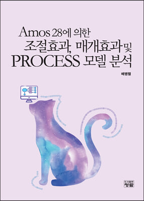 Amos 28에 의한 조절효과 매개효과 및 PROCESS 모델 분석