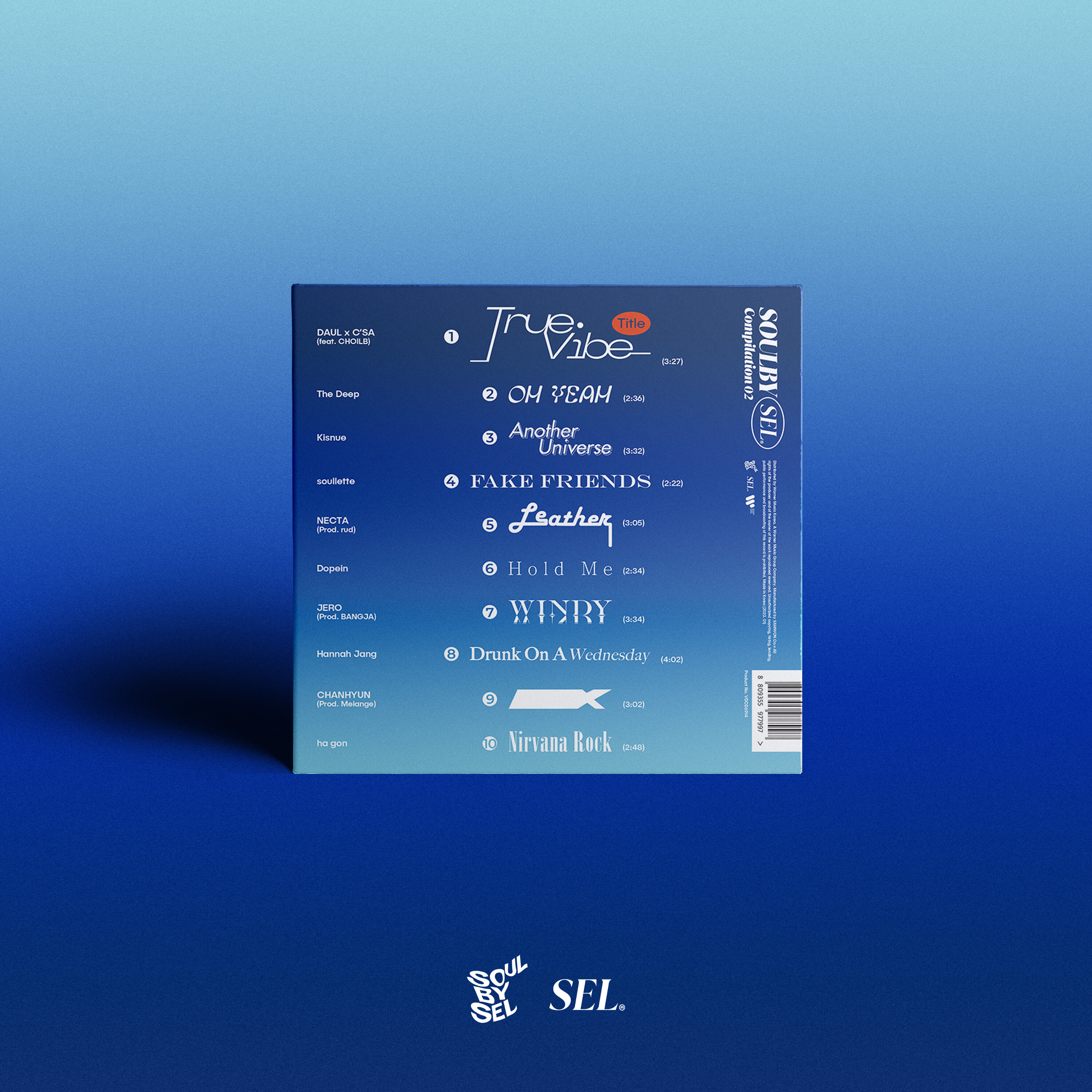 SOULBYSEL (소울바이서울) - SOULBYSEL Compilation 02 [오렌지 컬러 LP]