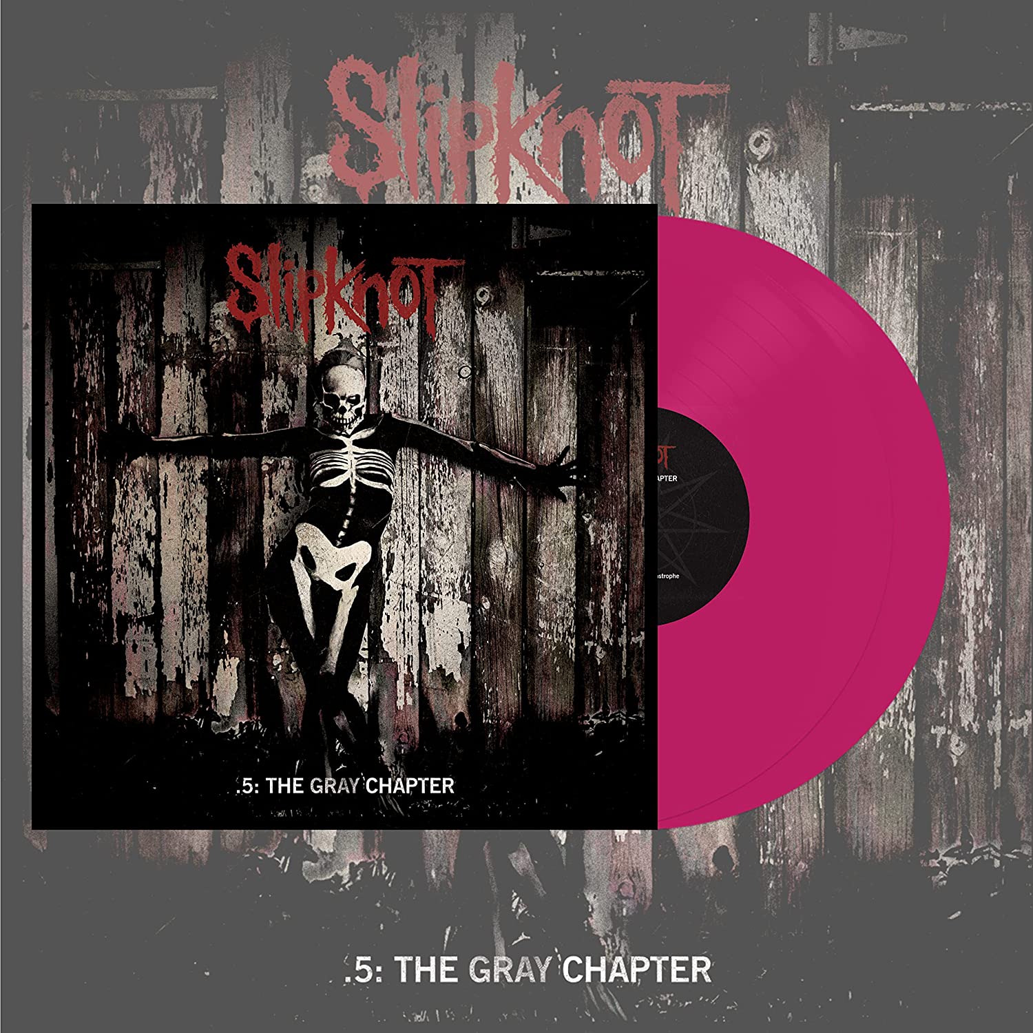 Slipknot (슬립낫) - 5집 5: The Gray Chapter [핑크 컬러 2LP]