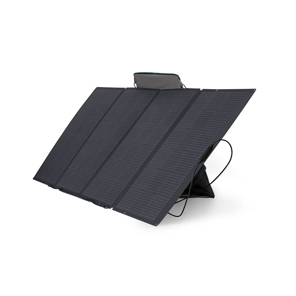 에코플로우 델타 맥스 1600 + 400W 태양광패널 1개 세트 캠핑용 파워뱅크 (1612Wh 2000W 220V)