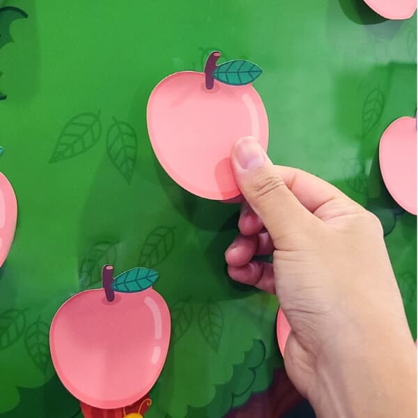 [슈퍼쌤]착붙 게시판 꾸미기 대형나무(업그레이드) 화이트보드 교실 환경미화 폼보드
