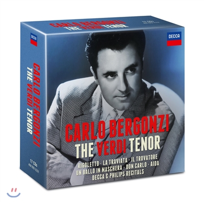 Carlo Bergonzi 카를로 베르곤지 베르디 오페라 앨범 (The Verdi Tenor - Decca & Philips Recitals) 
