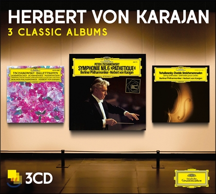 Herbert von Karajan 헤르베르트 폰 카라얀 - 차이코프스키 / 드보르작 (3 Classic Albums)