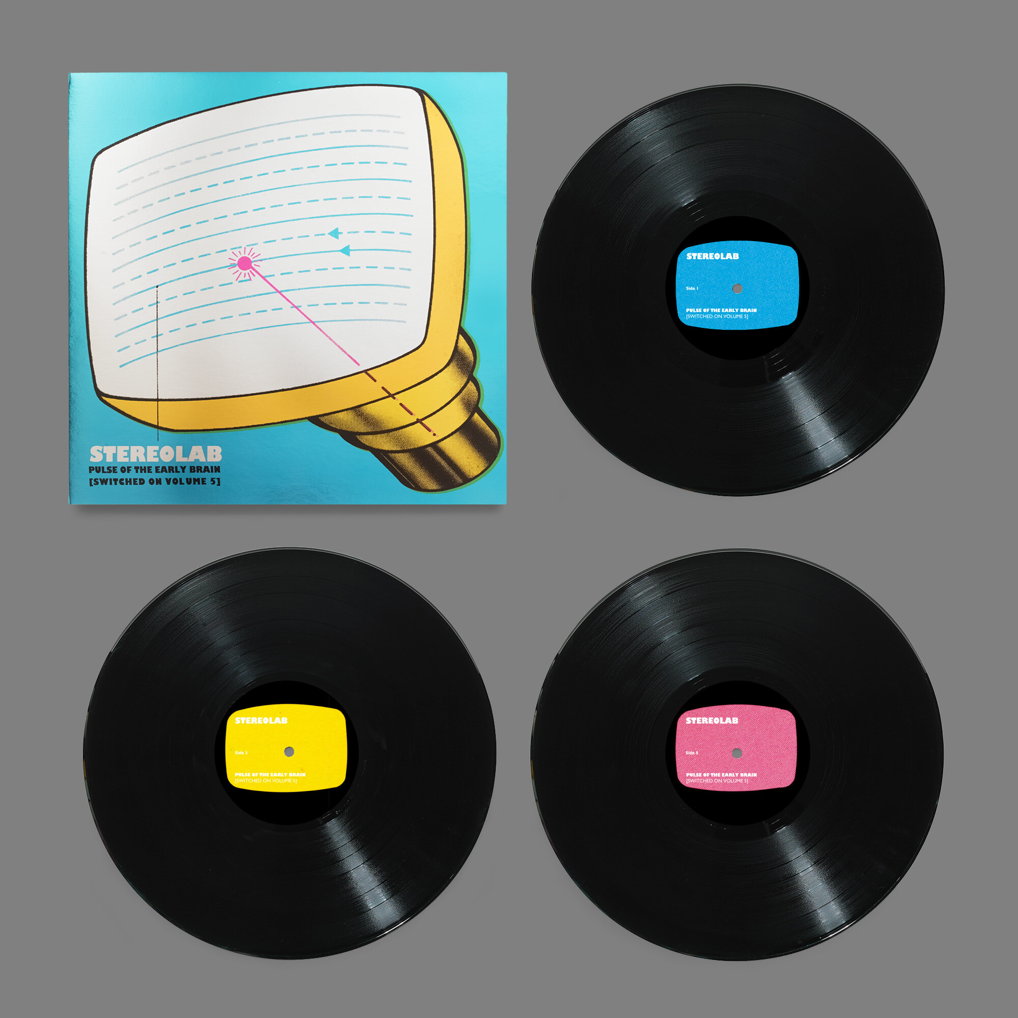 Stereolab (스테레오랩) - Pulse Of The Early Brain [Switched On Volume 5] [3LP]