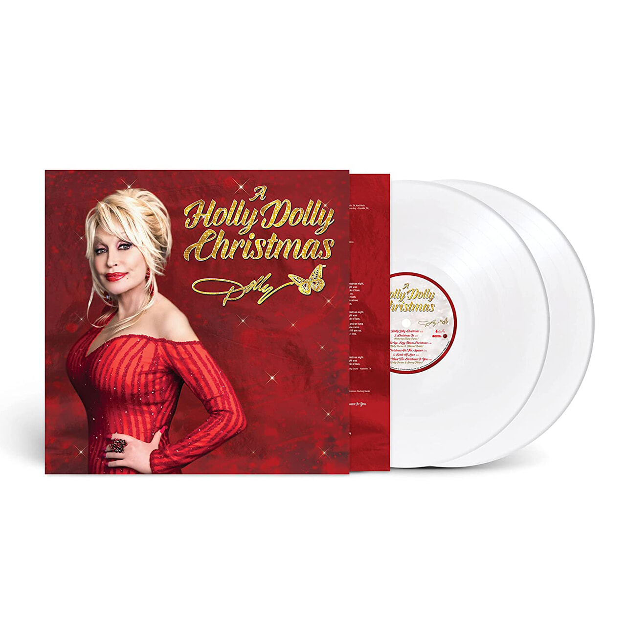 Dolly Parton (돌리 파튼) - A Holly Dolly Christmas [화이트 컬러 2LP]