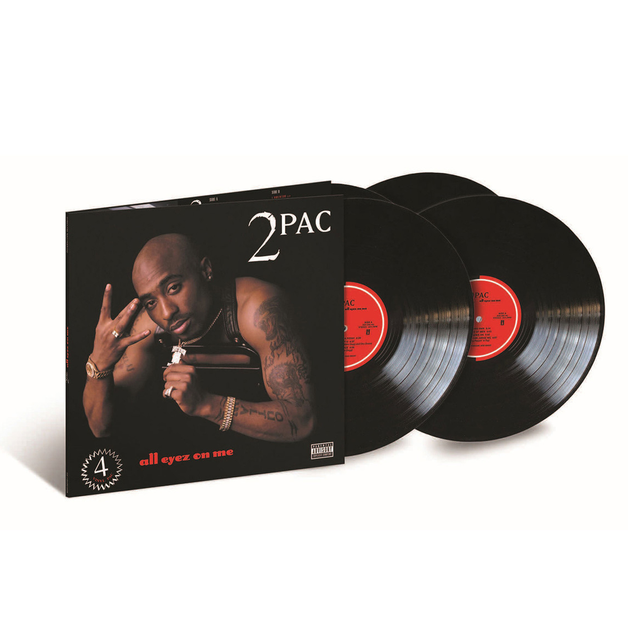 2Pac (투팍) - All Eyez on Me [4LP]