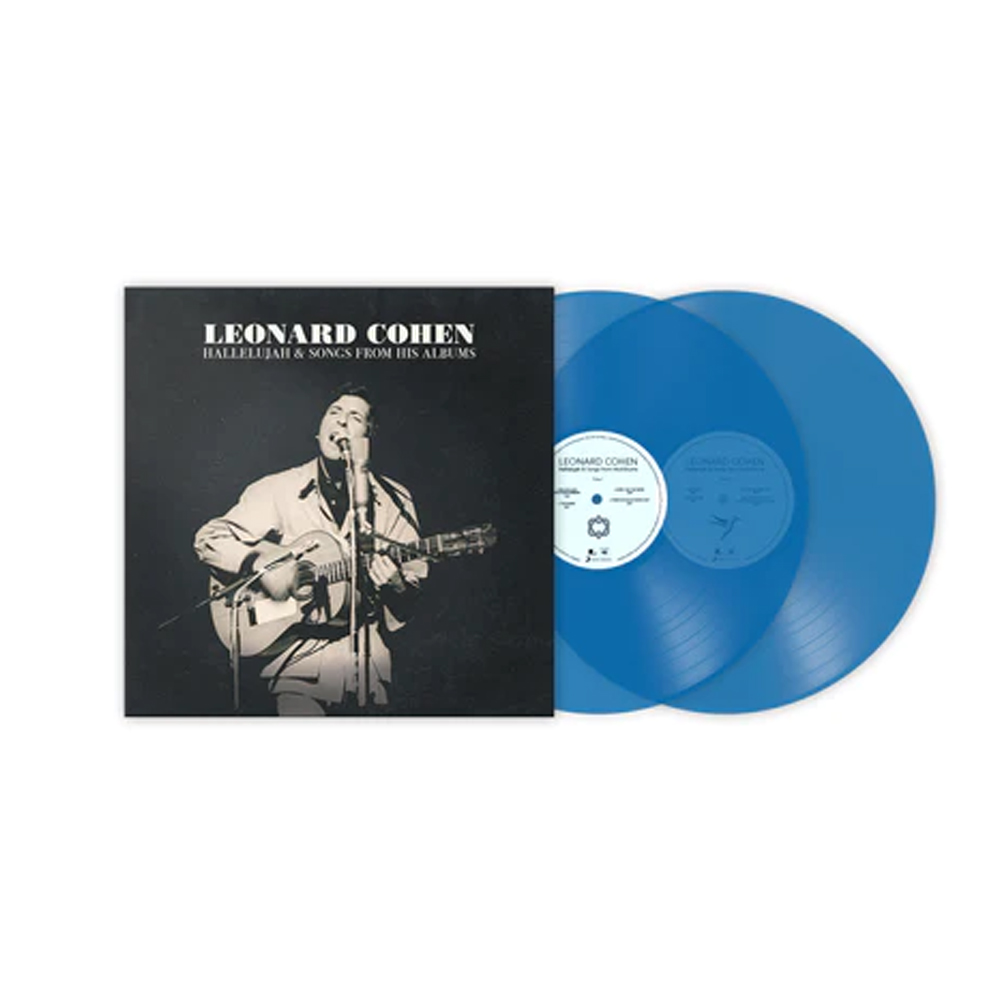 Leonard Cohen (레너드 코헨) -  Hallelujah & Songs from His Albums [투명 블루 컬러 2LP]