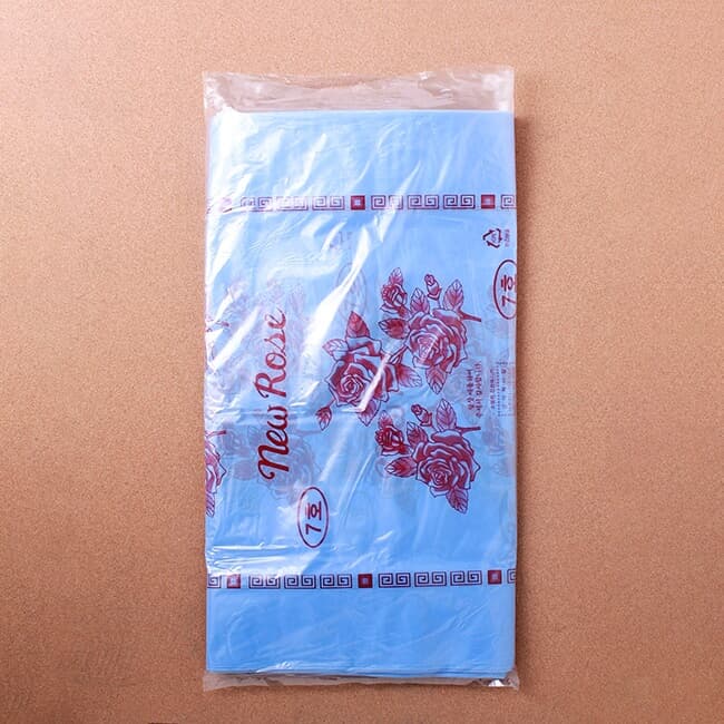 50매 이불비닐봉투(청색7호)/도매시장 대형 비닐봉지