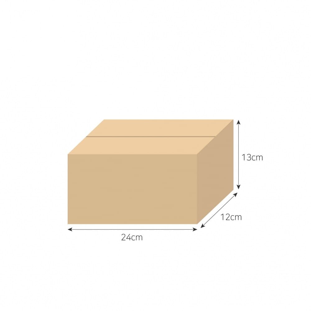 BOX-ZONE 택배박스 2호 80매(240x120x130mm) (B골)