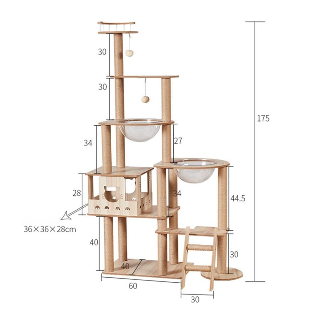 고양이 캣타워(냥이수염+사다리)
