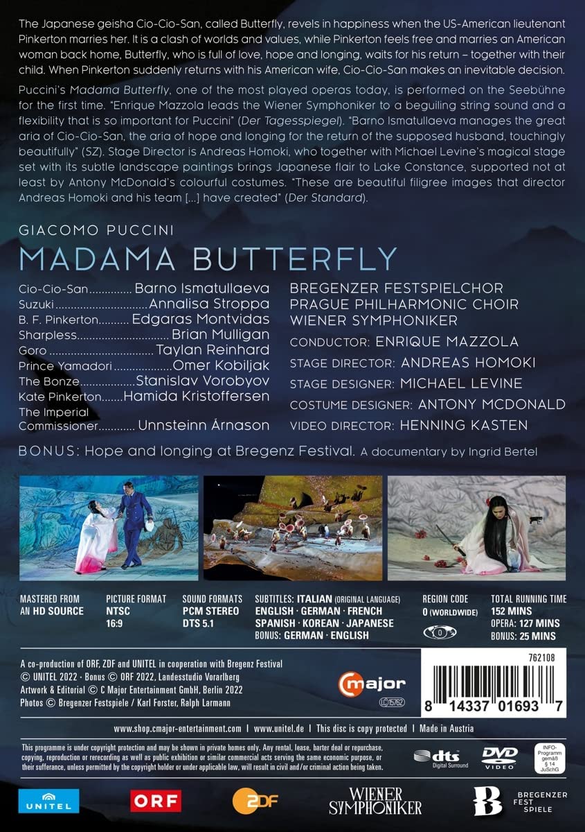 Enrique Mazzola 푸치니: 오페라 '마담 버터플라이' (Puccini: Madama Butterfly)