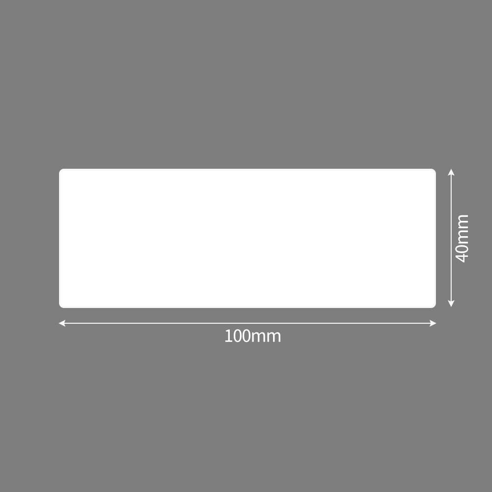 바코드 감열 롤라벨 1000매 100x40mm 우편 산업용라벨