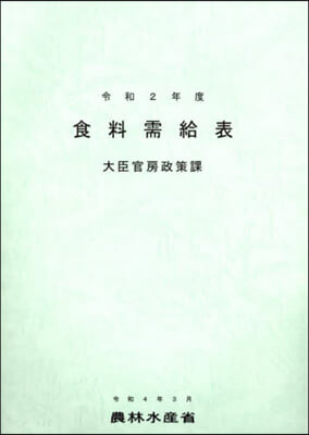 令2 食料需給表