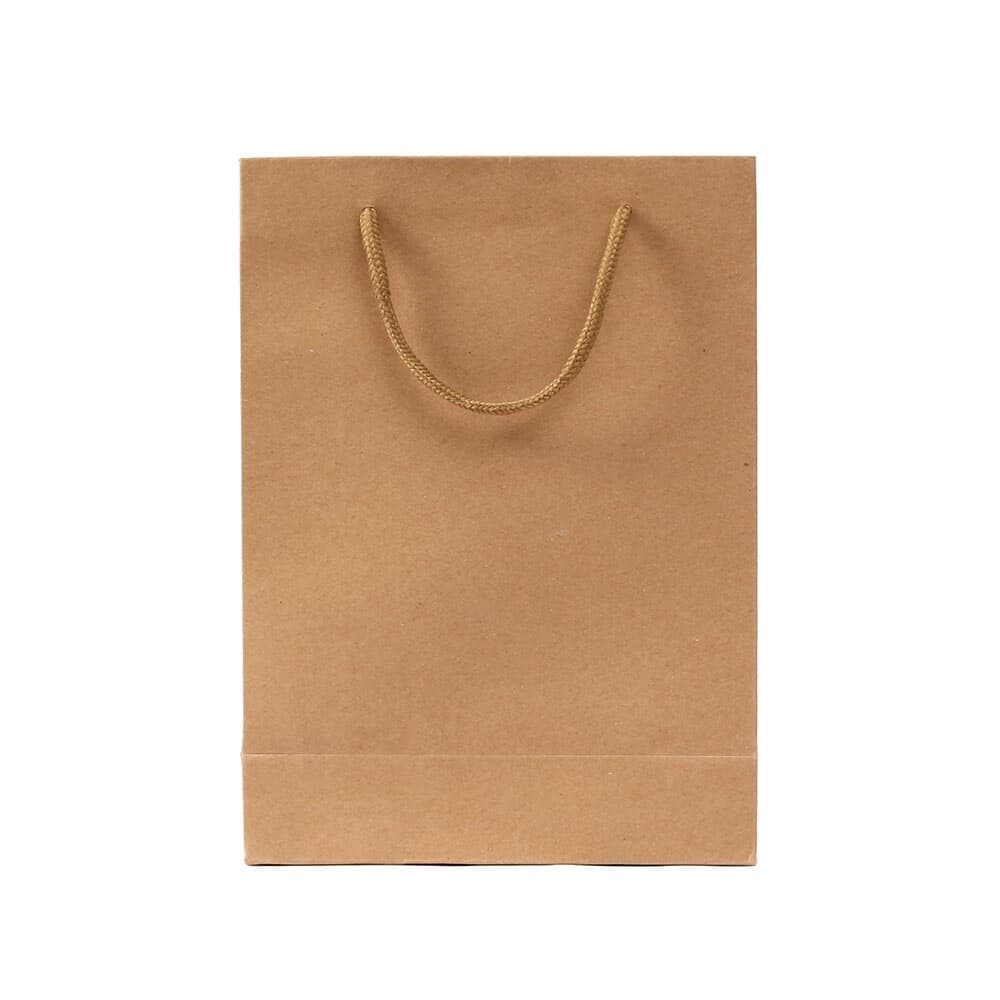 무지 세로형 쇼핑백 10p(25x33cm) (브라운) 종이가방