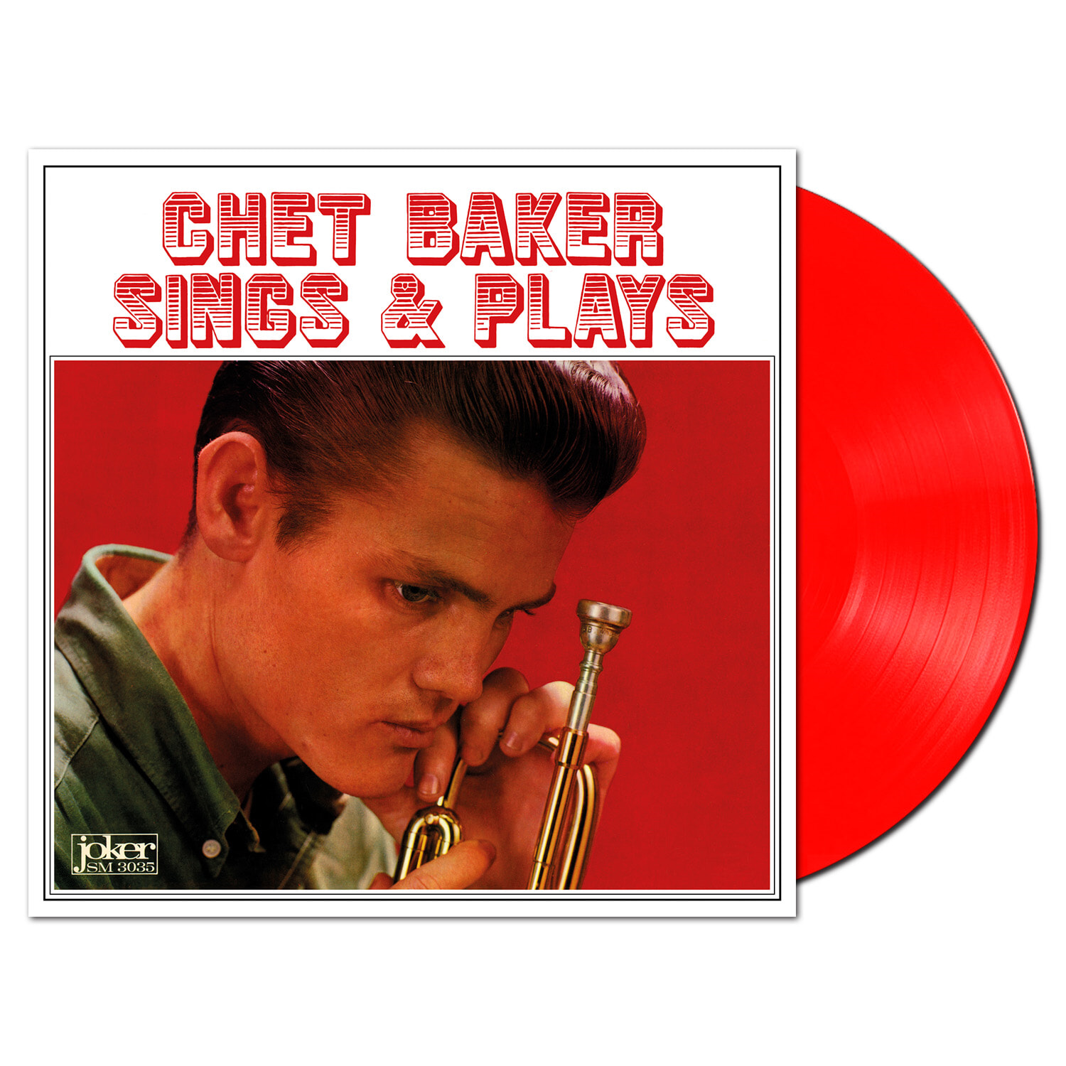 Chet Baker (쳇 베이커) - Sings and Plays with Len Mercer [투명 레드 컬러 LP]