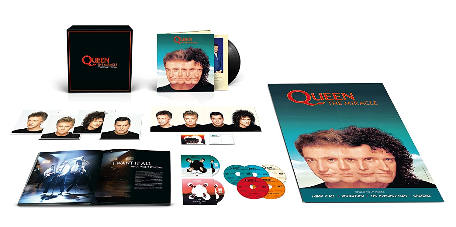 Queen (퀸) - 13집 The Miracle [Super Deluxe Collector's Edition] 