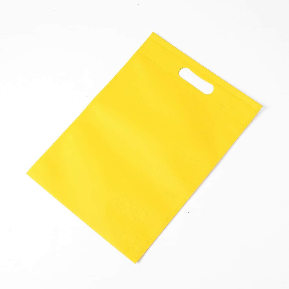 컬러 부직포 가방 10p(35x45cm) (옐로우) 선물가방