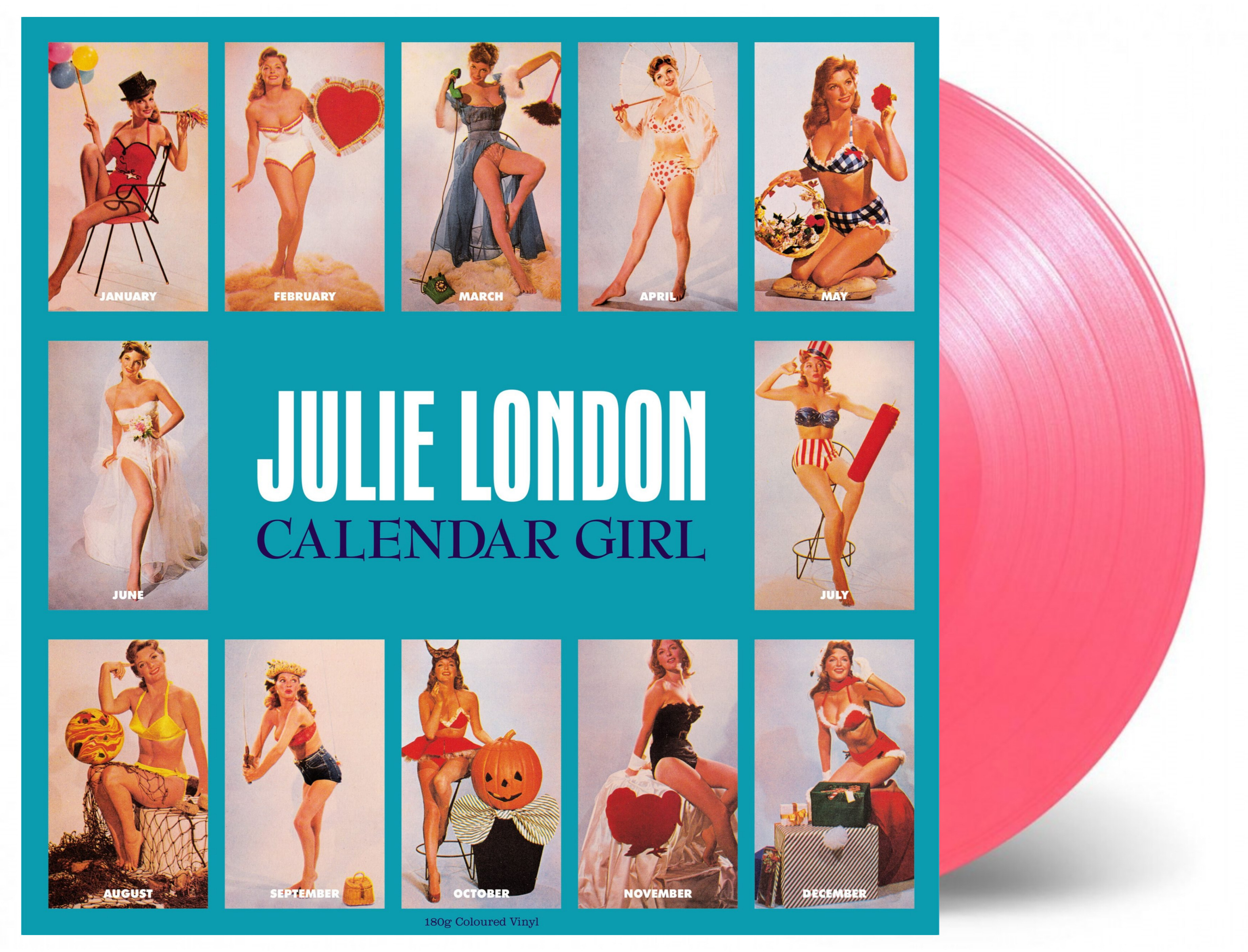 Julie London (줄리 런던) - Calendar Girl [핑크 컬러 LP]