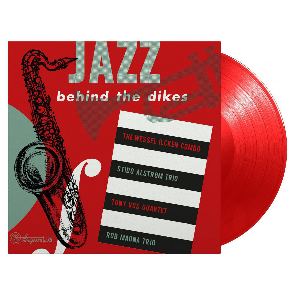 네덜란드 재즈 뮤지션들이 연주한 컴필레이션 앨범 1집 (Jazz Behind the Dikes Vol.1) [레드 컬러 LP] 