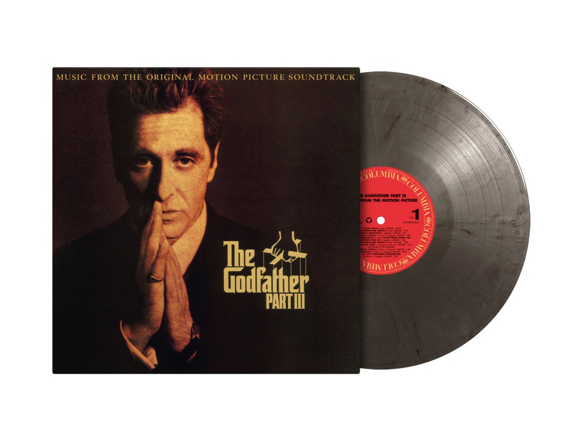 대부 3 영화음악 (Godfather Part 2 OST) [실버 블랙 마블 컬러 LP]