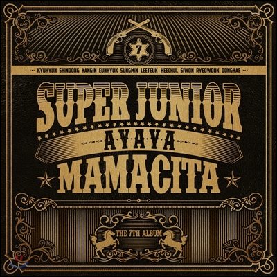 슈퍼 주니어 (Super Junior) 7집 - Mamacita [A Ver.]