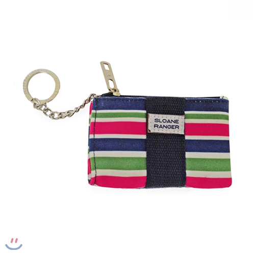 [Sloane Ranger] Coin purse 동전 카드 지갑-Slonie Stripe