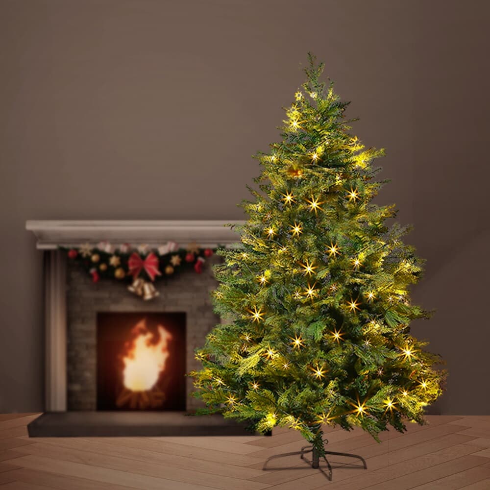 크리스마스 프리미엄 전나무 무장식트리 150cm (전구증정)