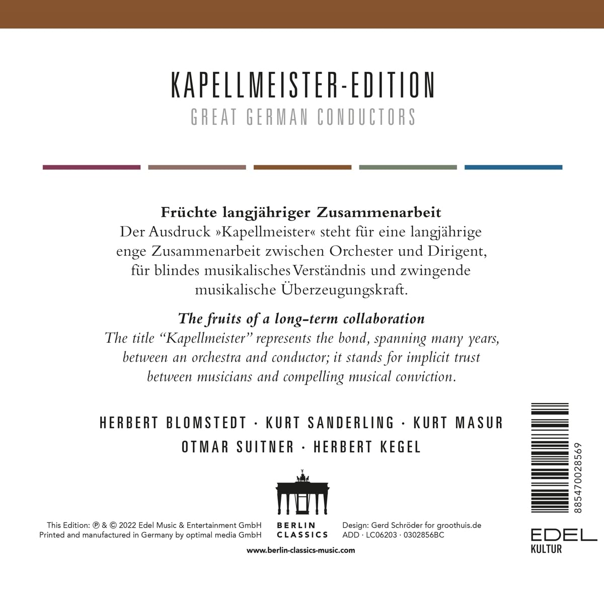 카펠마이스터 에디션 - 다섯 명의 독일 지휘자들의 명연 모음집 (Kapellmeister-Edition: Great German Conductors) 