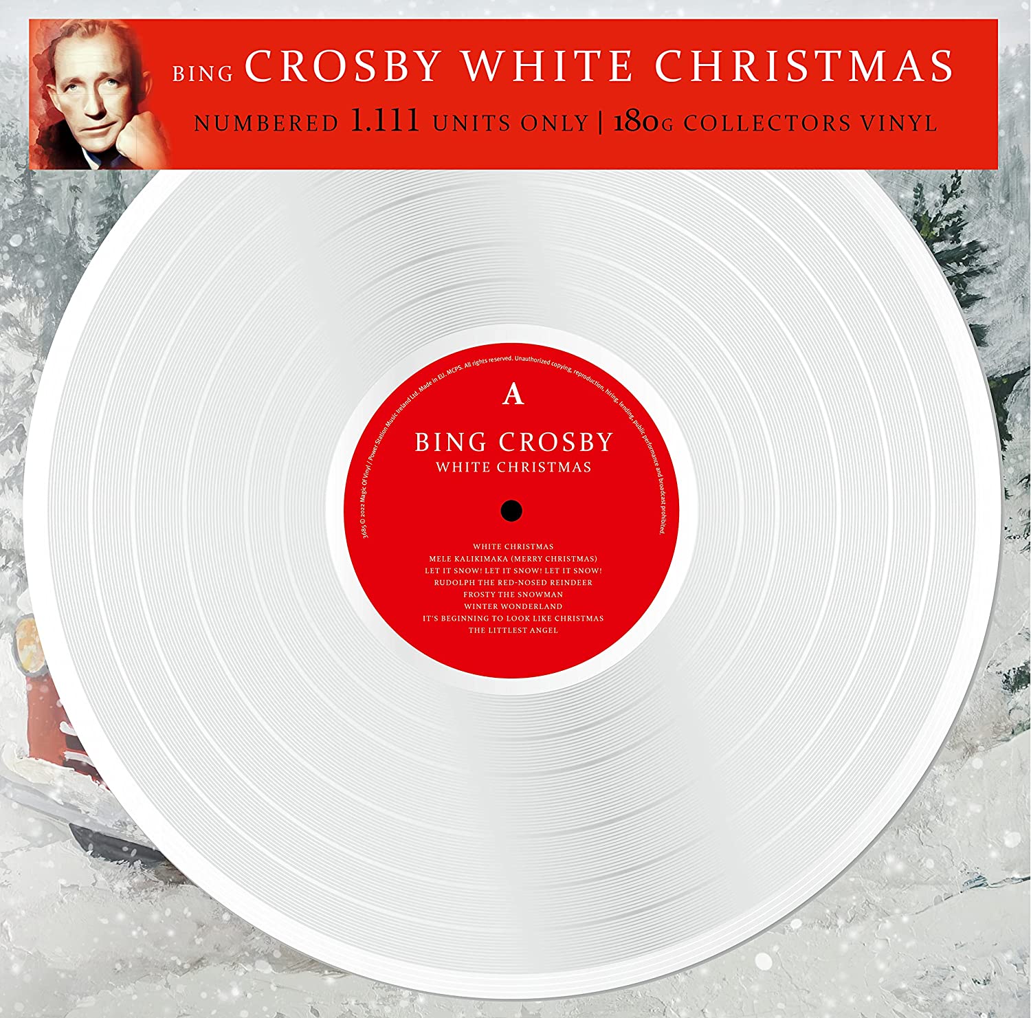 Bing Crosby (빙 크로스비) - White Christmas [화이트 컬러 LP]