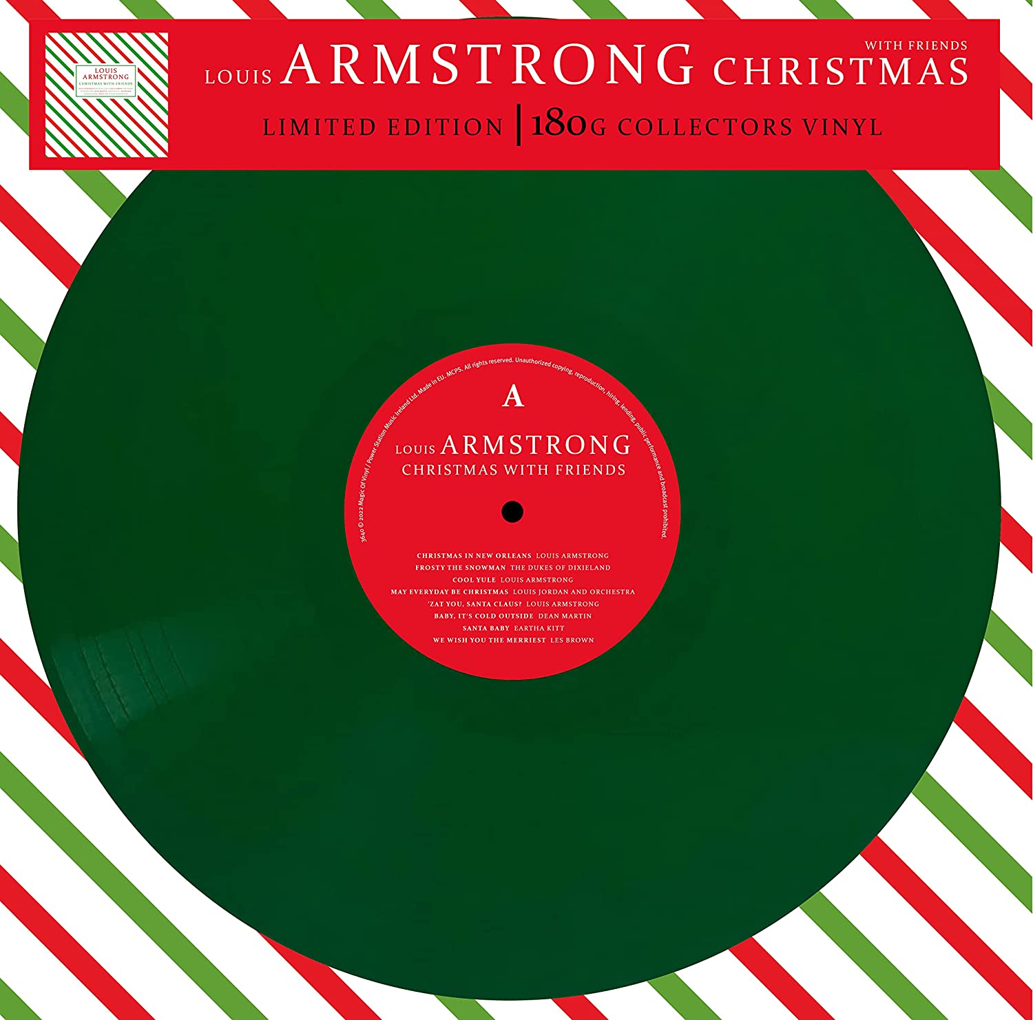 Louis Armstrong (루이 암스트롱) - Christmas With Friends [그린 컬러 LP]