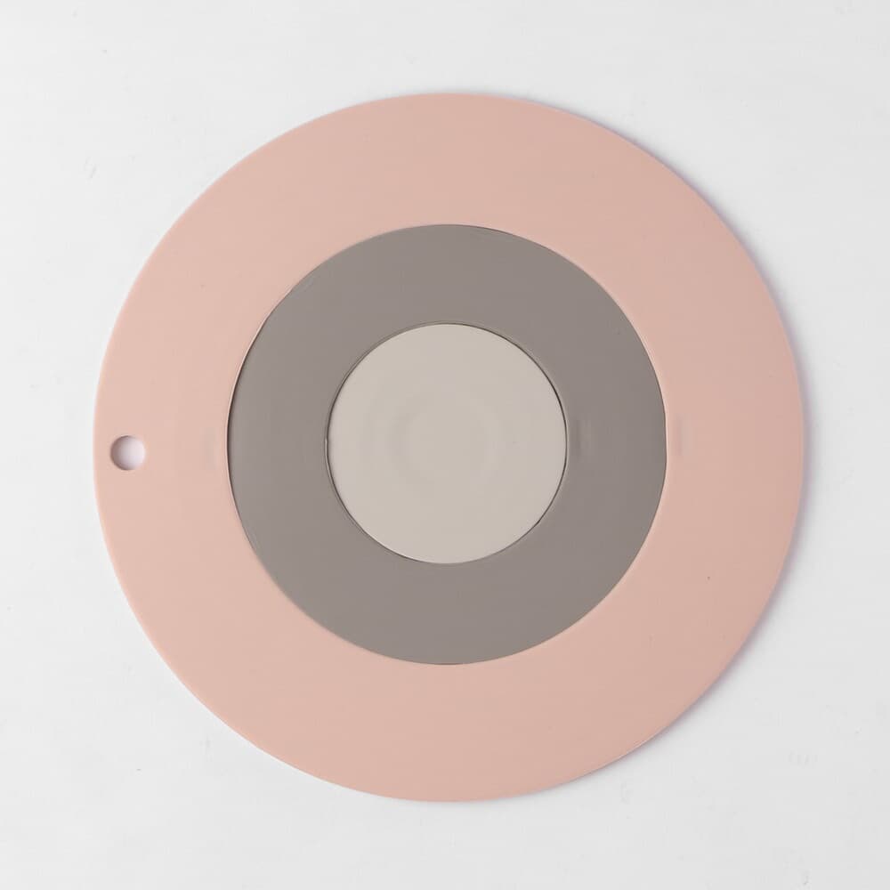 3in1 분리형 실리콘 냄비받침대(핑크) 그릇 티코스터