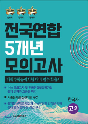 전국연합 5개년 모의고사 고2 한국사 (2023년)