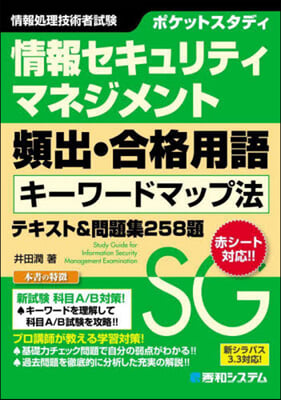 情報セキュリティマネジメント 頻出.合格用語 キ-ワ-ドマップ法  