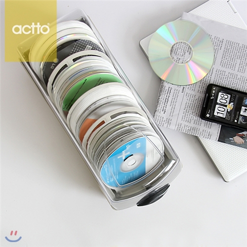 ACTTO/엑토 CD 컨테이너(120매) CDC-120 [0153887063]