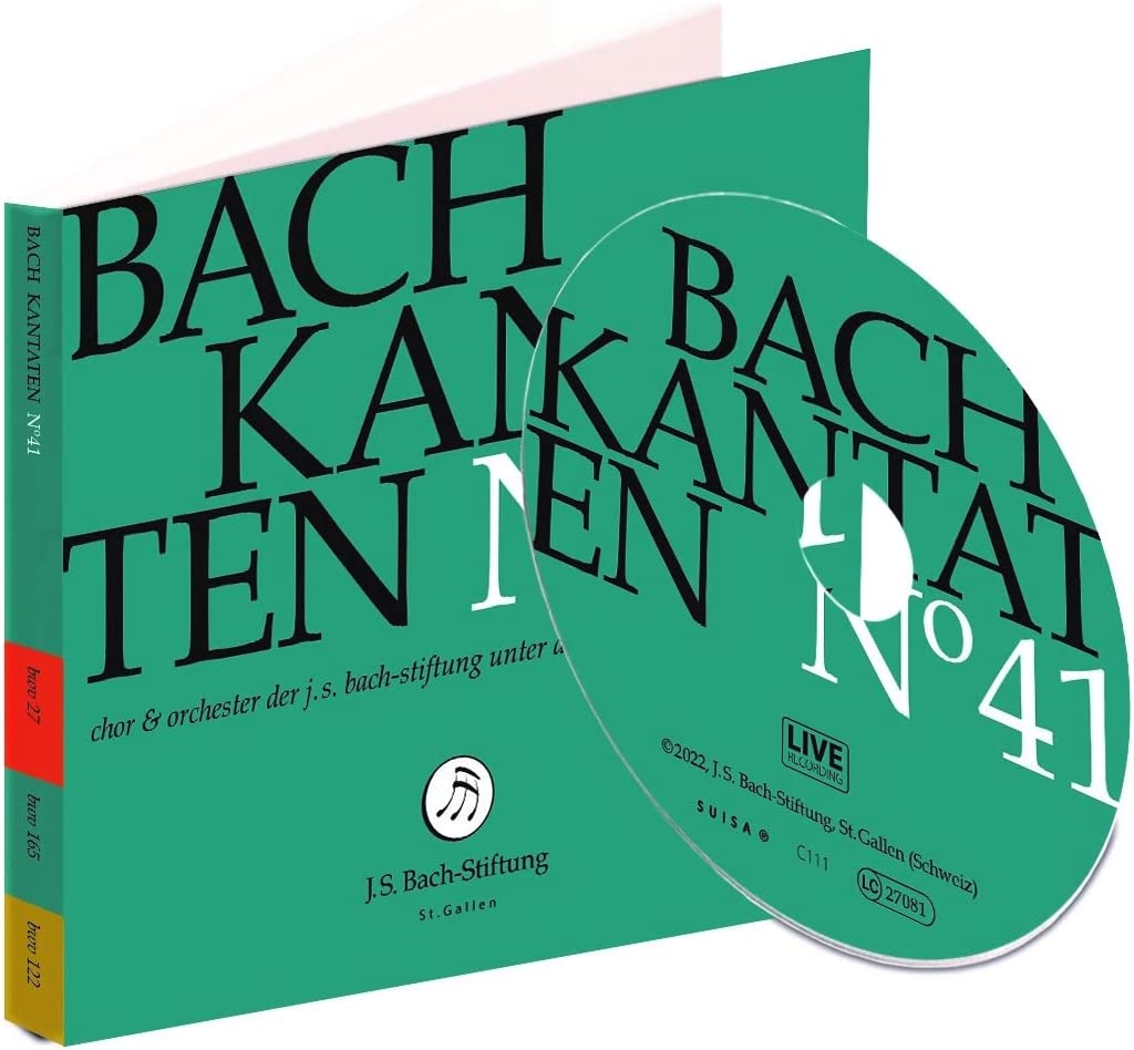 Rudolf Lutz 바흐: 칸타타 41집 (Bach: Cantatas BWV27, BWV122, BWV165)