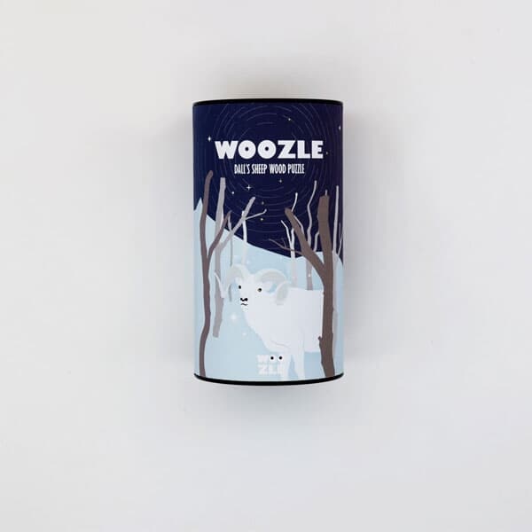 [WOOZLE] 우즐 비정형 나무퍼즐 - 돌산양 - 극지방 멸종동물 시리즈