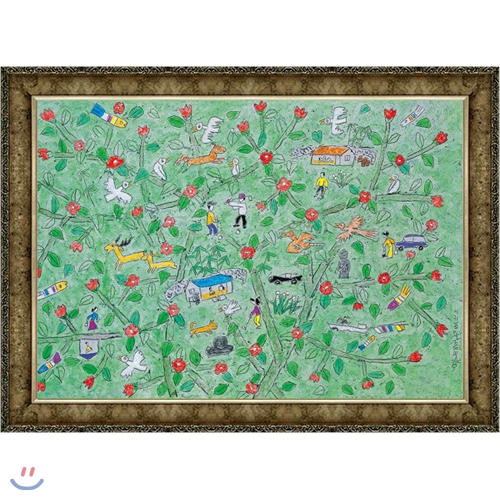 제주도생활의중도1 (PLP1290/1000조각/액자포함/51x73.5cm)