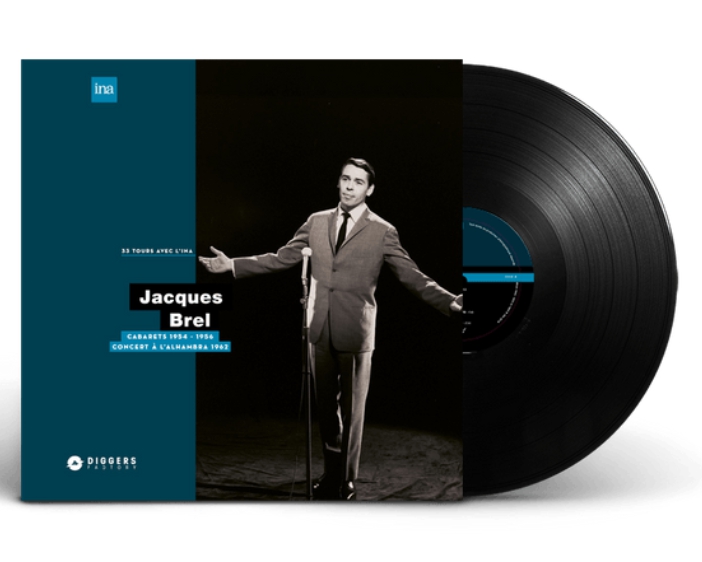Jacques Brel (자크 브렐) - Cabarets 1954 - 1956 [LP]
