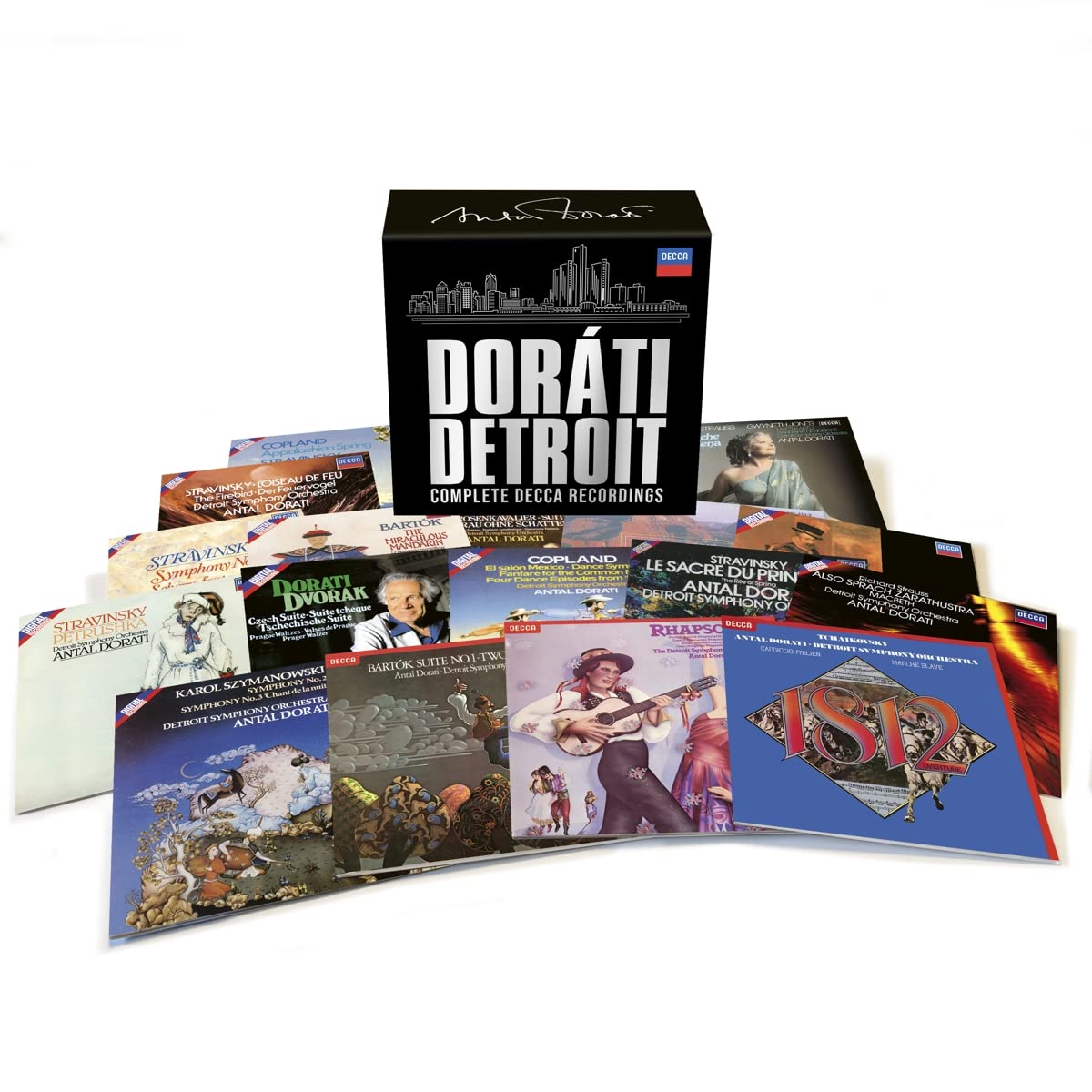 Antal Dorati 안탈 도라티 & 디트로이트 심포니 Decca 전집 (Dorati in Detroit: Complete Decca Recordings)
