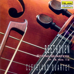 Beethoven : String Quartet op.18 No.1-3 : Cleveland Quartet