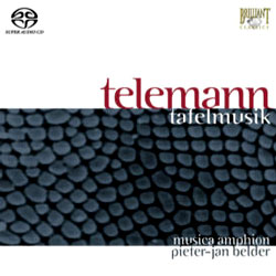 Pieter-Jan Belder 텔레만: 타펠무지크 (Telemann: Tafelmusik)