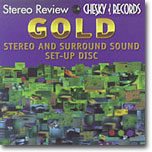 Gold Stereo And Surround Sound Set-Up Disc