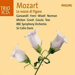 Mozart : Le Nozze Di Figaro : GanzarolliㆍFreniㆍWixellㆍNormanㆍMintonㆍGrantㆍCasulaㆍTearㆍBBC SymㆍDavis