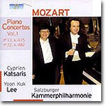 이윤국 / Cyperien Katsaris 모차르트: 피아노 협주곡 13번 22번 (Mozart: Piano Concertos Vol.1 - K415 &amp; K482)