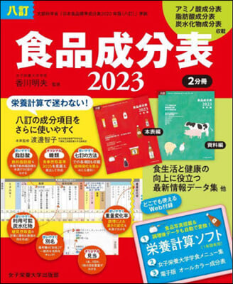 八訂食品成分表 2023