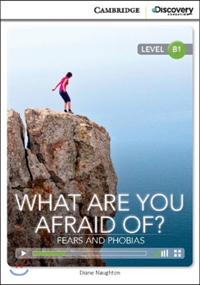 [중고] What are You Afraid of? Fears and Phobias Intermediate Book with Online Access