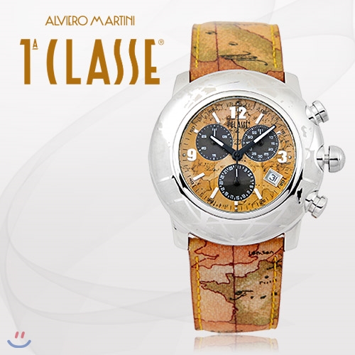 [백화점AS가능] 알비에로 마르티니(Alviero Martini Prima Classe Watch) 남성가죽시계(PCH781B-CU/본사정품)